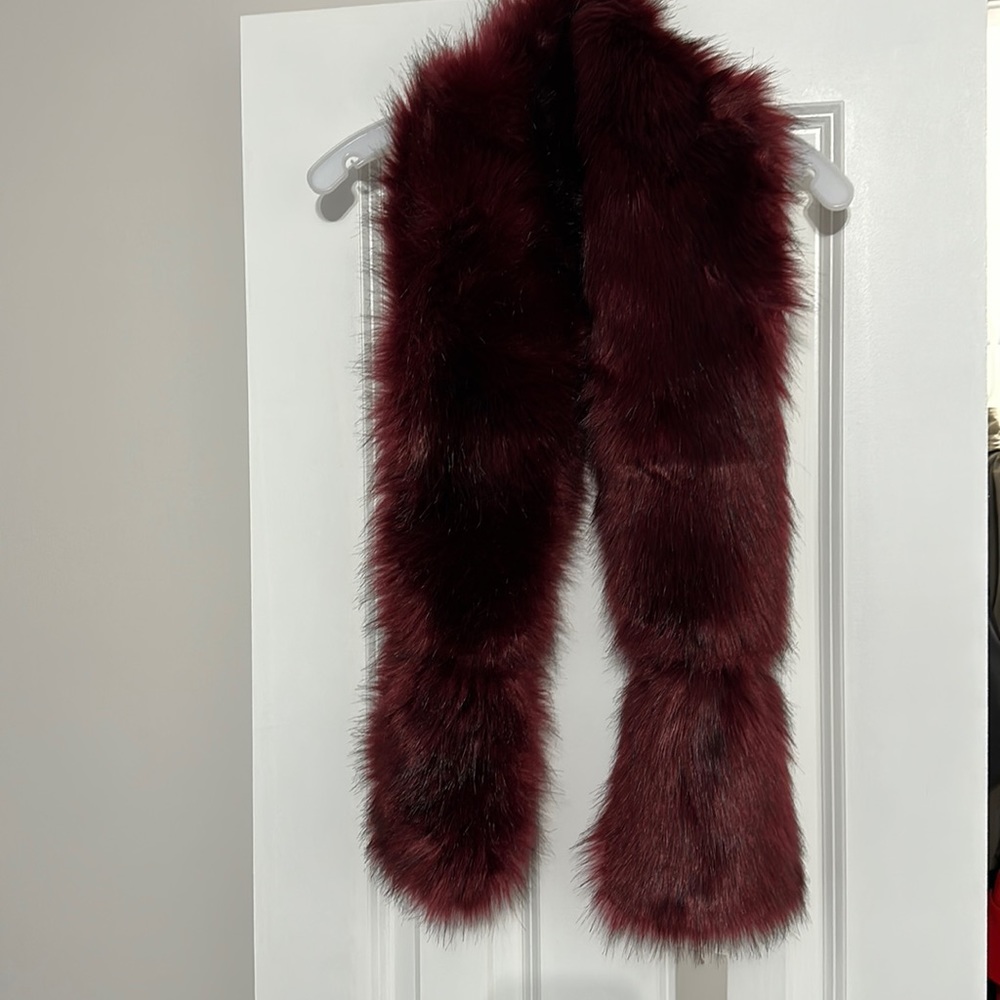 Faux Fur Shawl
